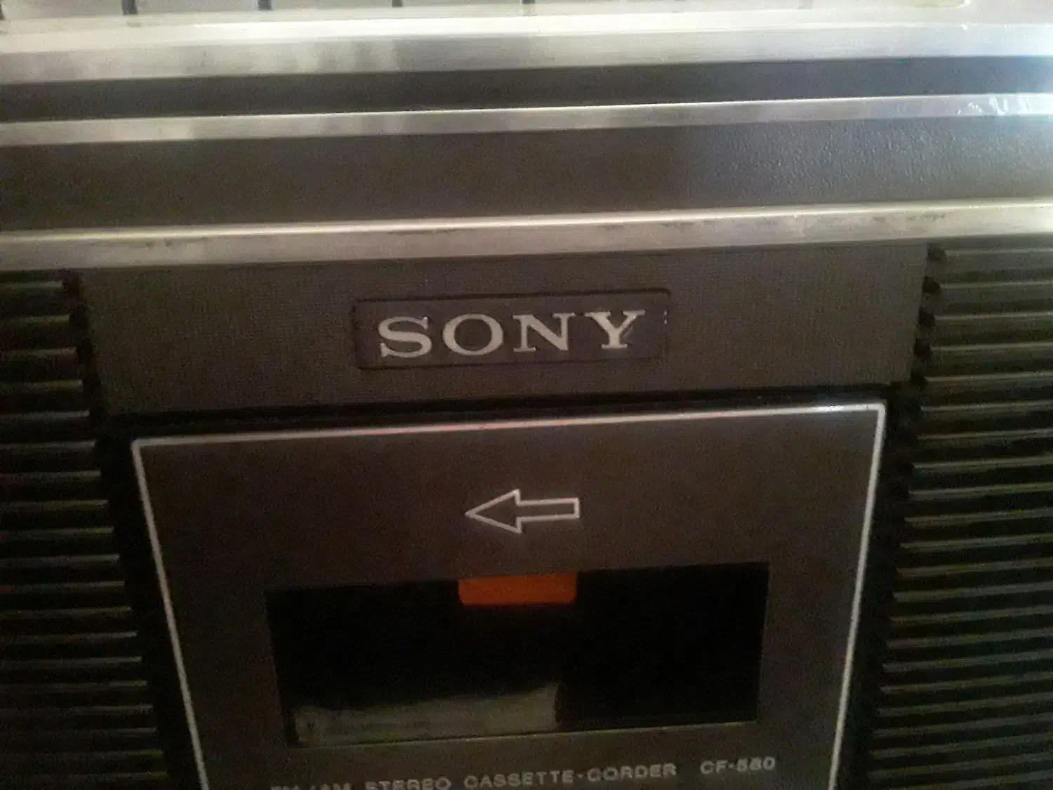 رادیو ضبط قدیمی سونی اصل|سیستم صوتی خانگی|ملارد, |دیوار