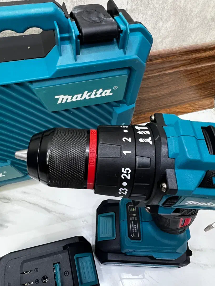 دریل شارژی 48 ولت براشلس چکشی ماکیتا Makita|ابزارآلات|اصفهان, شاهد|دیوار
