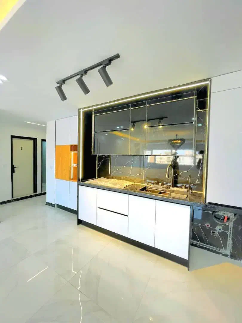 ۵۷مترخوش دیزاین وفول امکانات/سندتک برگ|فروش آپارتمان|تهران, آبشار تهران (دریاچه)|دیوار