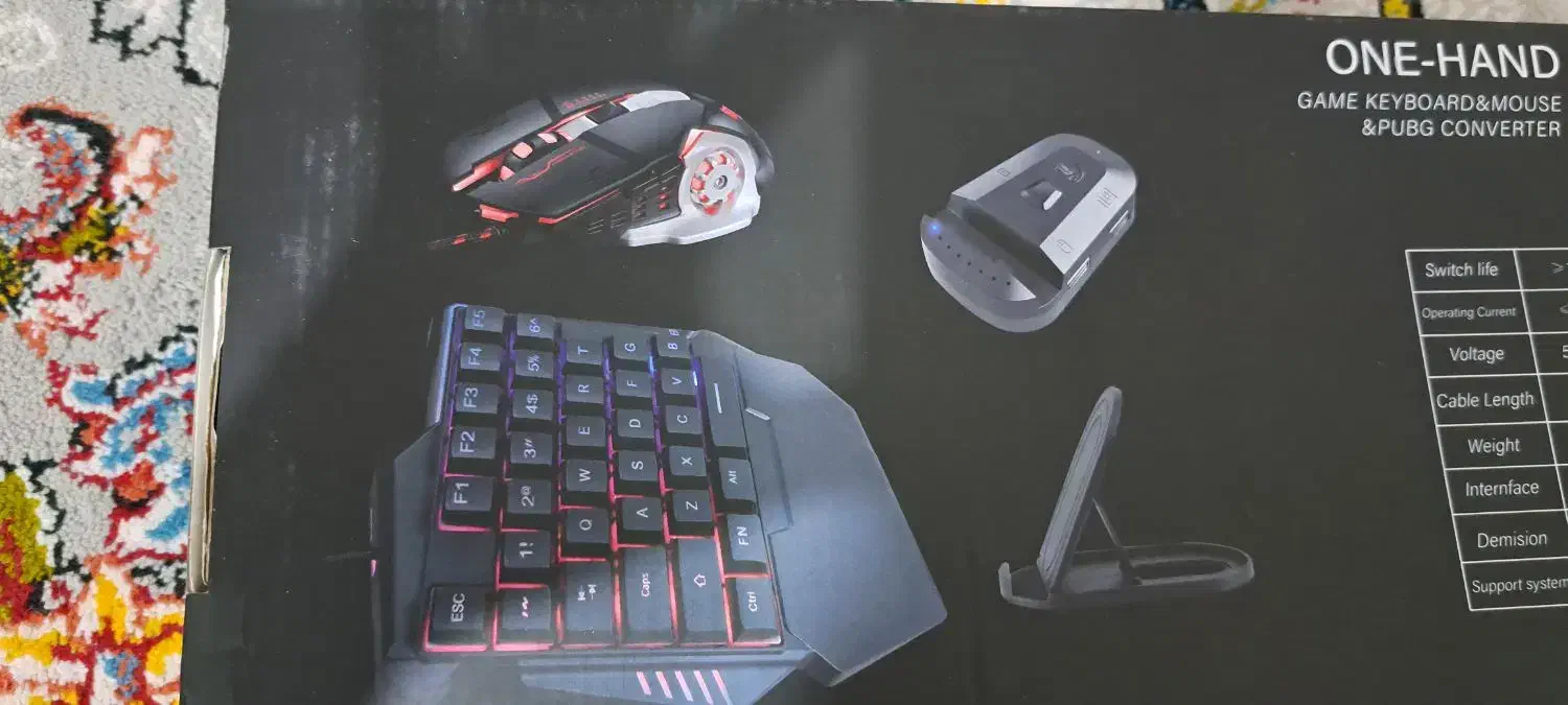 موس و کیبورد و فن گیمینگ|قطعات و لوازم جانبی رایانه|مشکین‌دشت, |دیوار