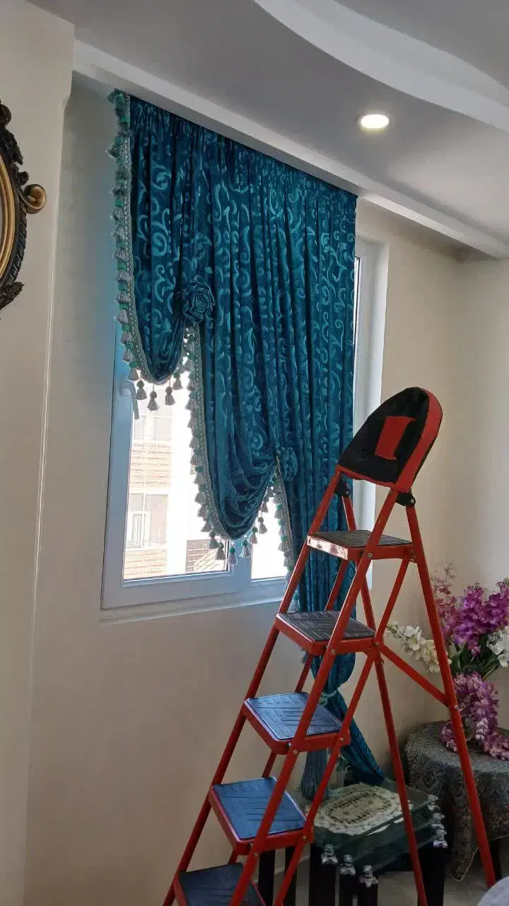 پرده به همراه والان|پرده، رانر، رومیزی|تهران, دژکام|دیوار