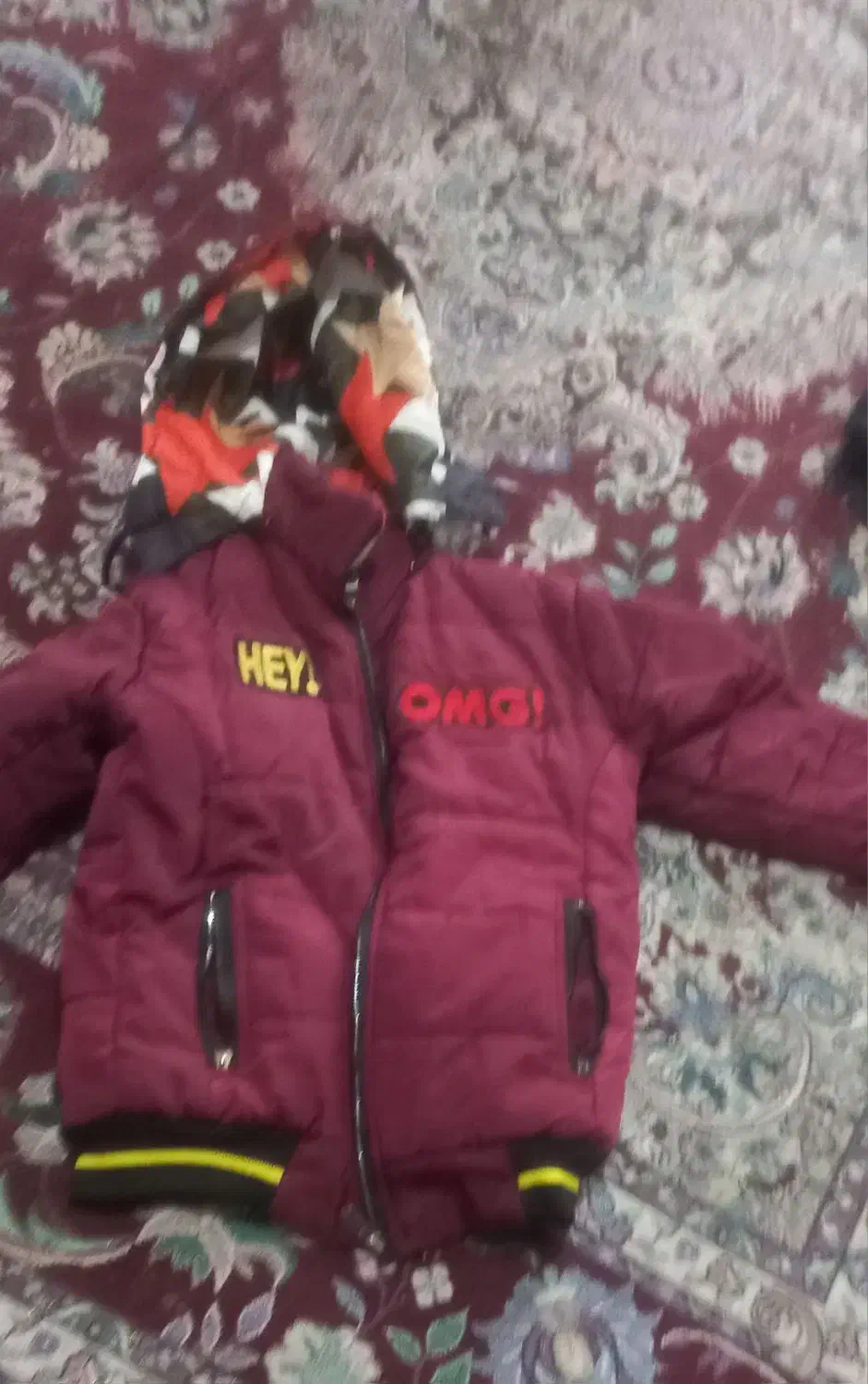 کاپشن پسرانه و دخترانه ۷تا۸ساله درحدنو|کفش و لباس بچه|رشت, لاکان شهر|دیوار