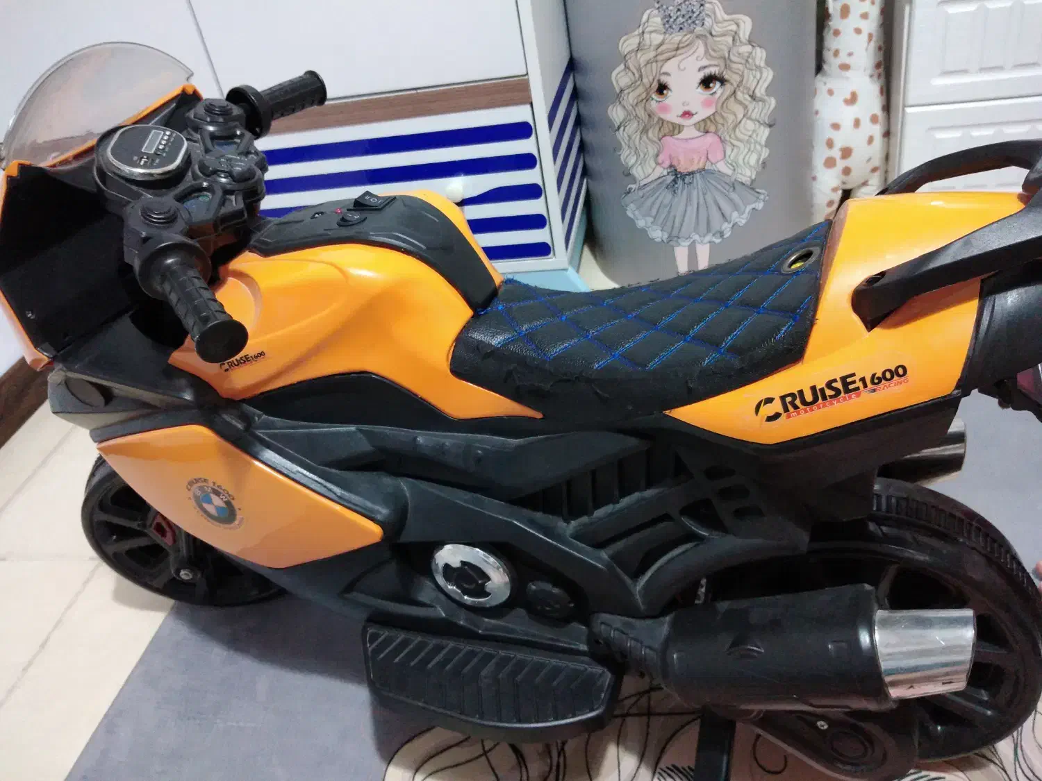 موتور شارژی کروز|اسباب‌بازی بچه|محمدیه-قزوین, |دیوار