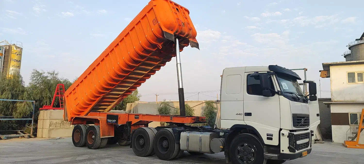 کمپرس تریلی دو محور|خودرو سنگین|اهواز, الهائی|دیوار