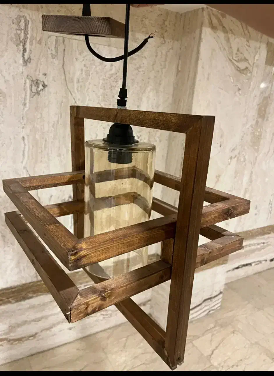 تولیدی لوستر های چوبی|لوستر و چراغ آویز|تهران, فردوسی|دیوار