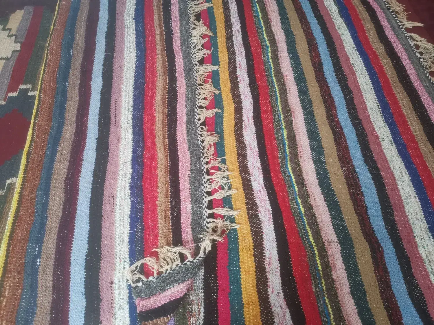 گلیم دستبافت|گلیم، جاجیم، گبه|جهرم, |دیوار