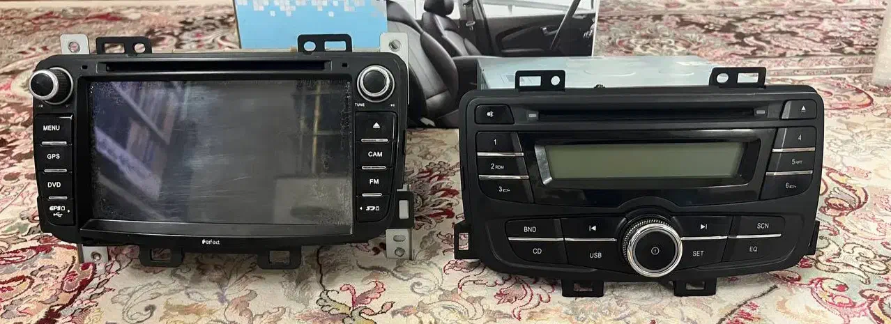 دو عدد ضبط برلیانس ۳۲۰  فابریک  و اندروید ۷ اینچ|قطعات یدکی و لوازم جانبی|آمل, |دیوار