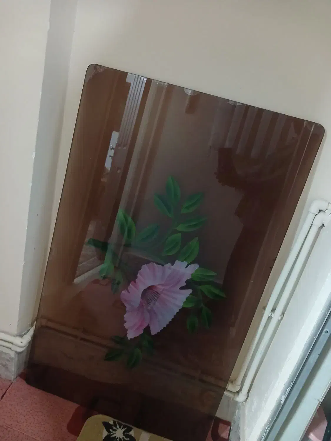 شیشه میز|میز و صندلی غذاخوری|مشهد, کارمندان دوم|دیوار