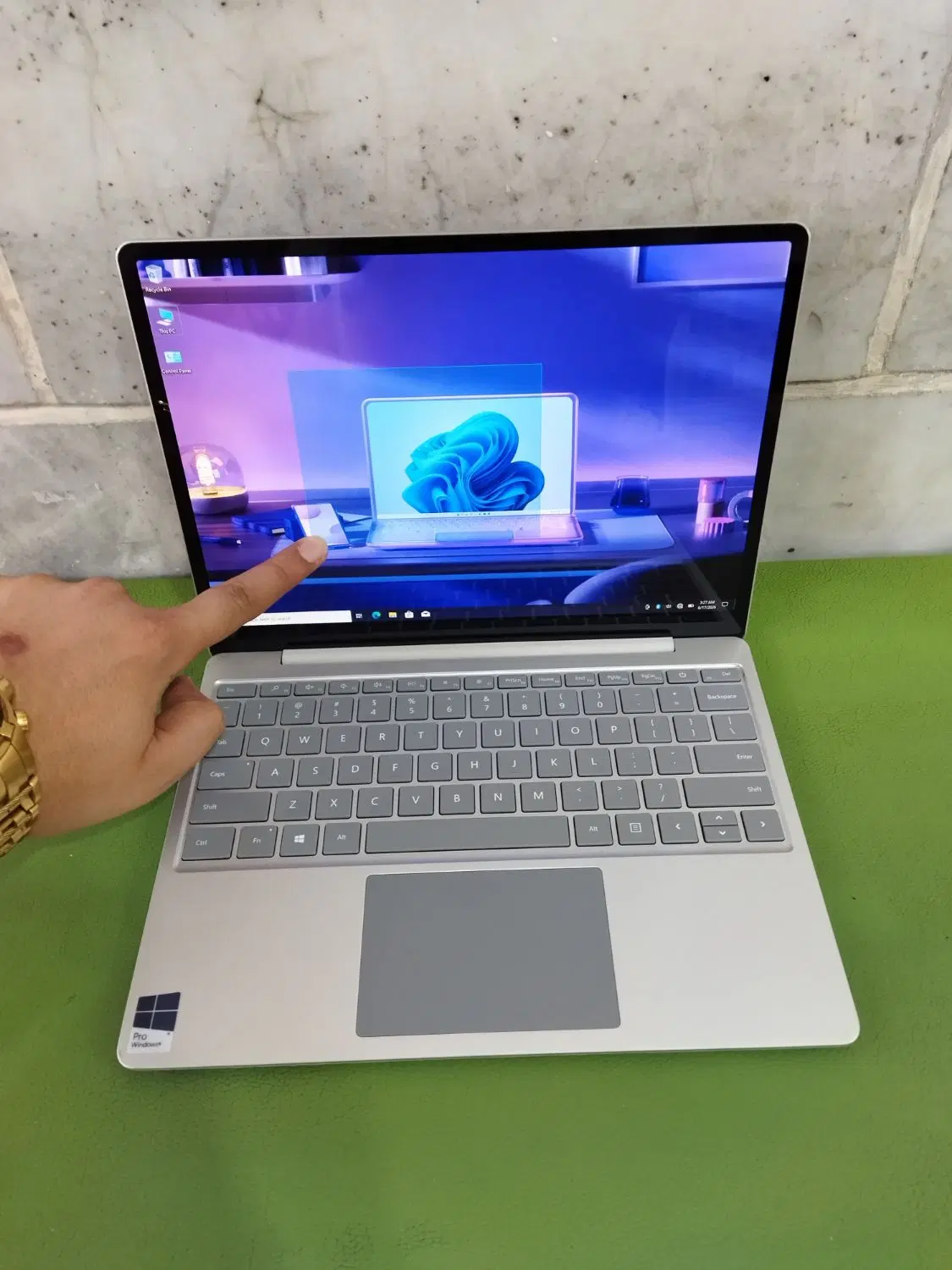 سورفیس لپتاپ نسل۱۰ Surface i5 SSD256 لمسی تمیز2021|رایانه همراه|کرج, کوی گلها|دیوار