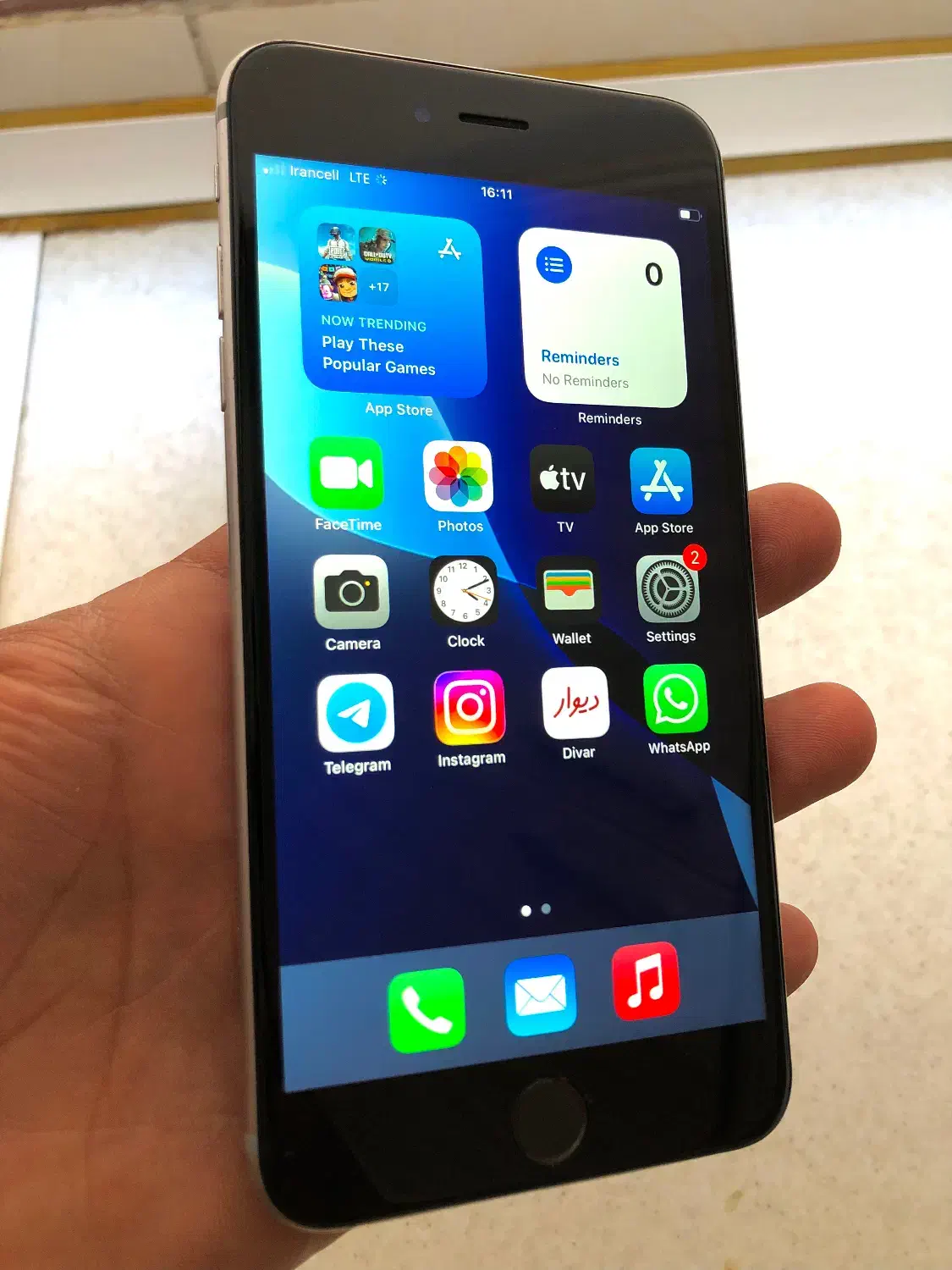 اپل6s plus« پلاس »حافظه64گیگ|موبایل|تهران, افسریه شمالی|دیوار