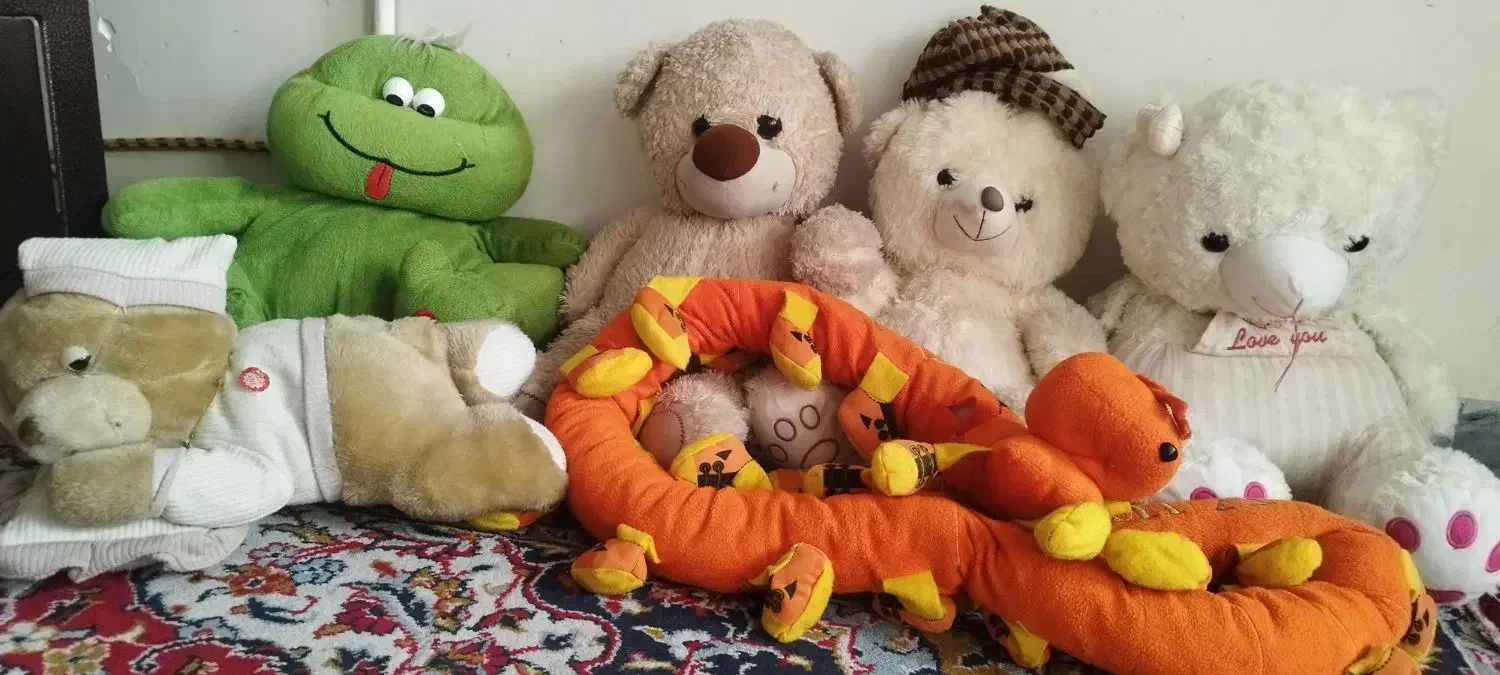 عروسک خرس|اسباب‌بازی بچه|بهارستان, |دیوار