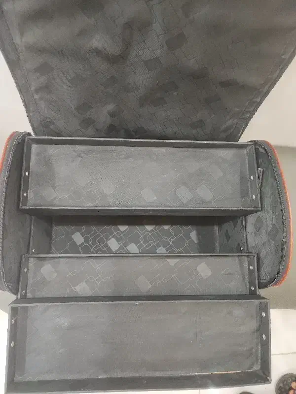 کیف چندطبقه چرمی مخصوص لوازم آرایش، پیرایش و پزشکی|کیف، کفش، کمربند|بوشهر, |دیوار