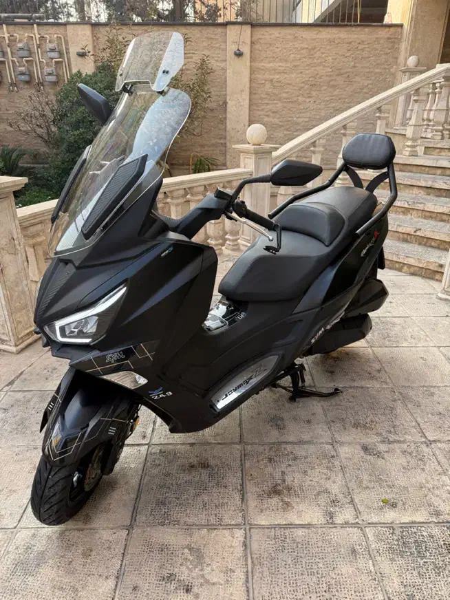 جویمکس مدل ۱۴۰۲ مشکی با لوازم|موتورسیکلت|تهران, یوسف‌آباد|دیوار