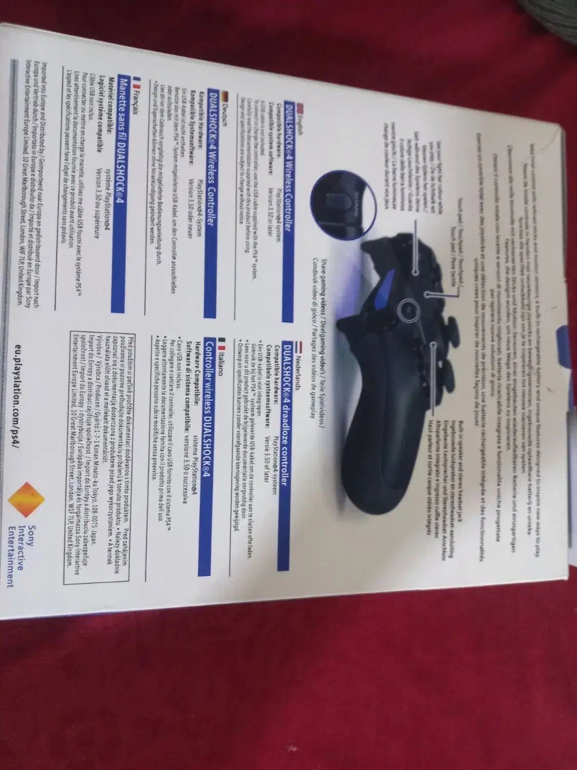 دسته PS4 استوک SONY اورجینال|کنسول، بازی ویدئویی و آنلاین|پاکدشت, پاکدشت (مامازند)|دیوار