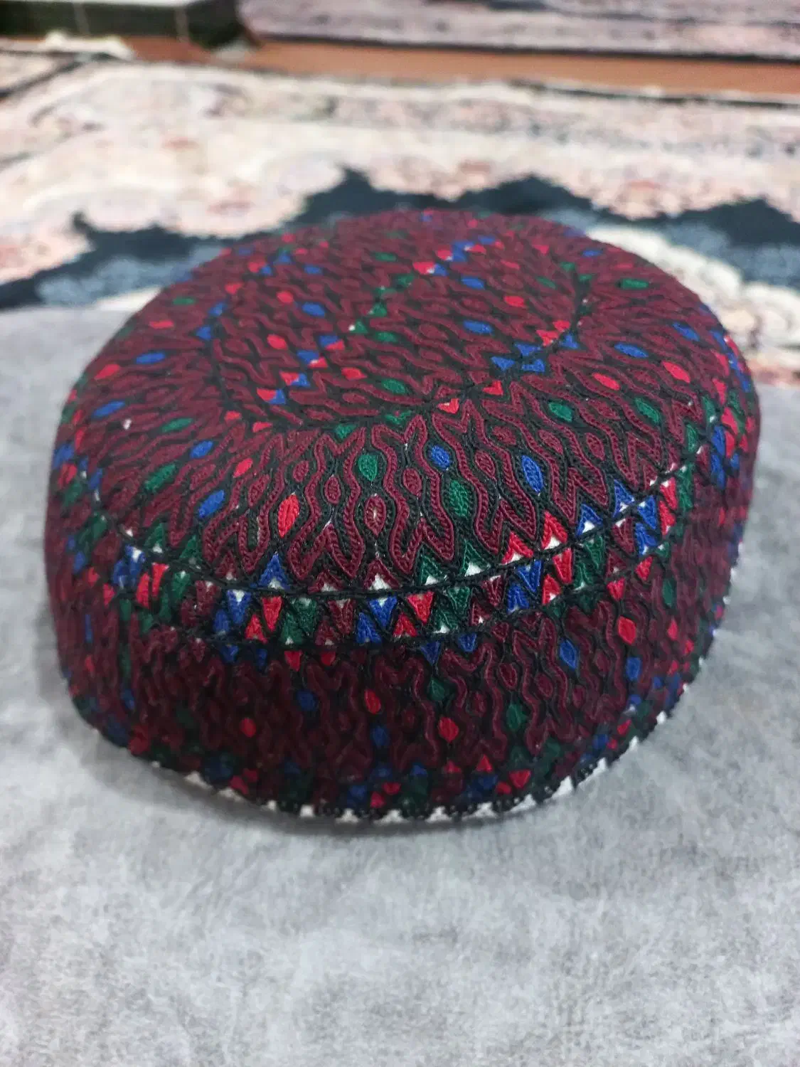 کلاه دست دوز ترکمنی|لباس|آق قلا, |دیوار