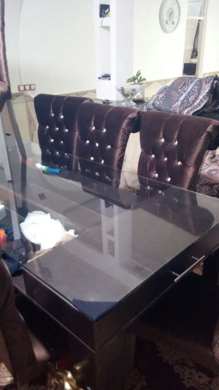 میز نهار خوری ۸ نفره|میز و صندلی غذاخوری|کوهنانی, |دیوار