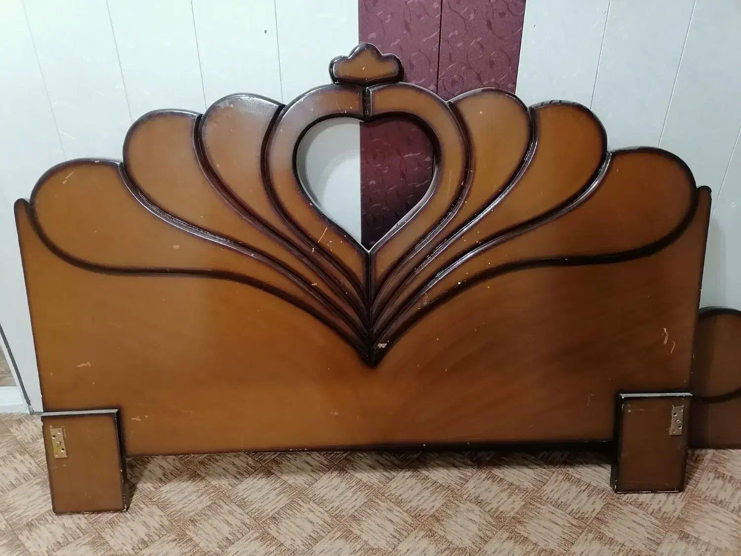 تخت خواب دونفره تمیز|تخت و سرویس خواب|نجف‌آباد, قدس|دیوار