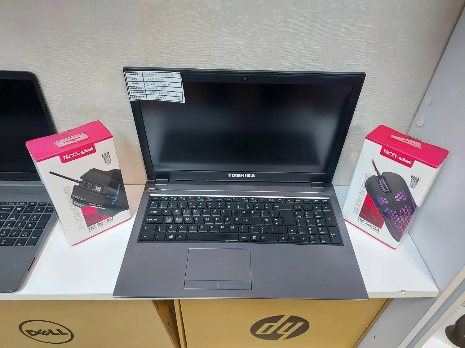 لپتاپcore i5نسل7رم8ddr4  کاملانوباکارتن15.6اینچ|رایانه همراه|تهران, پونک|دیوار