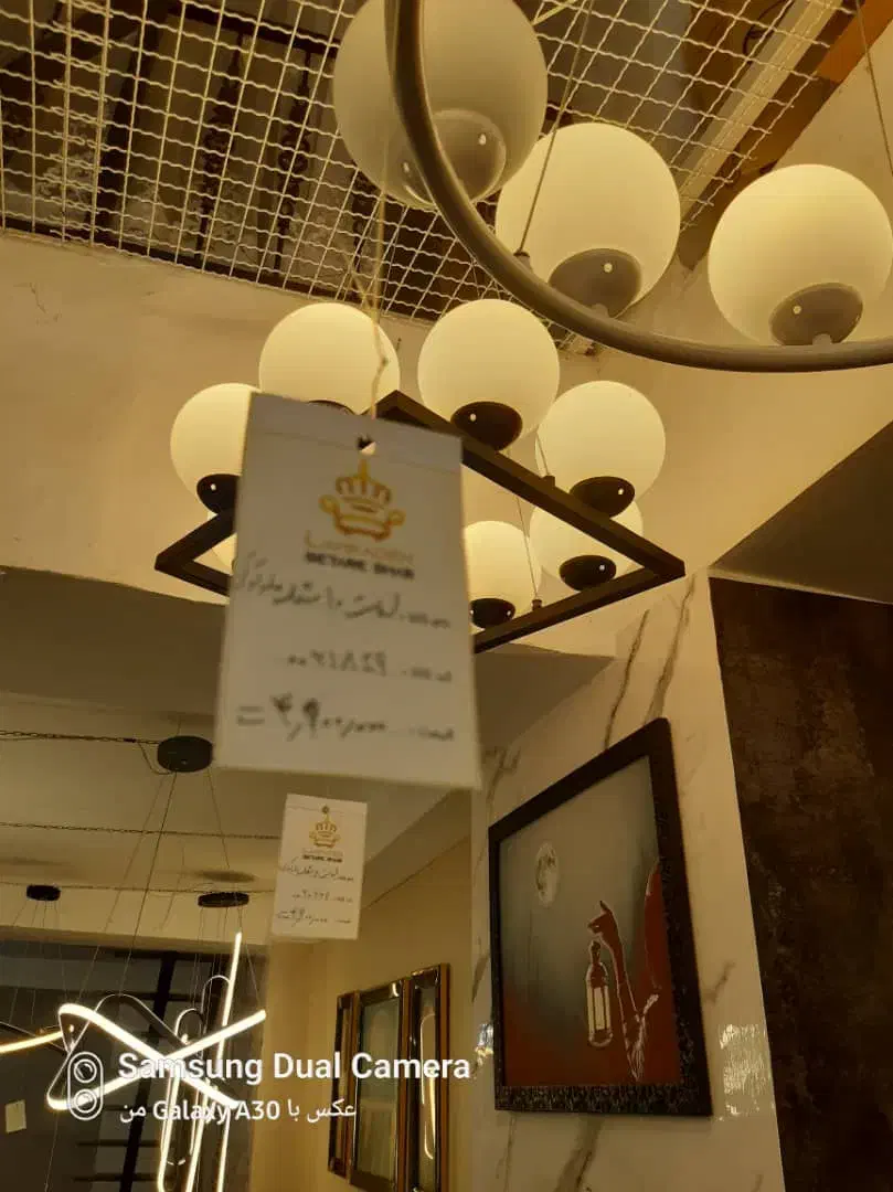 لوستر|لوستر و چراغ آویز|تالش, هشتپر|دیوار