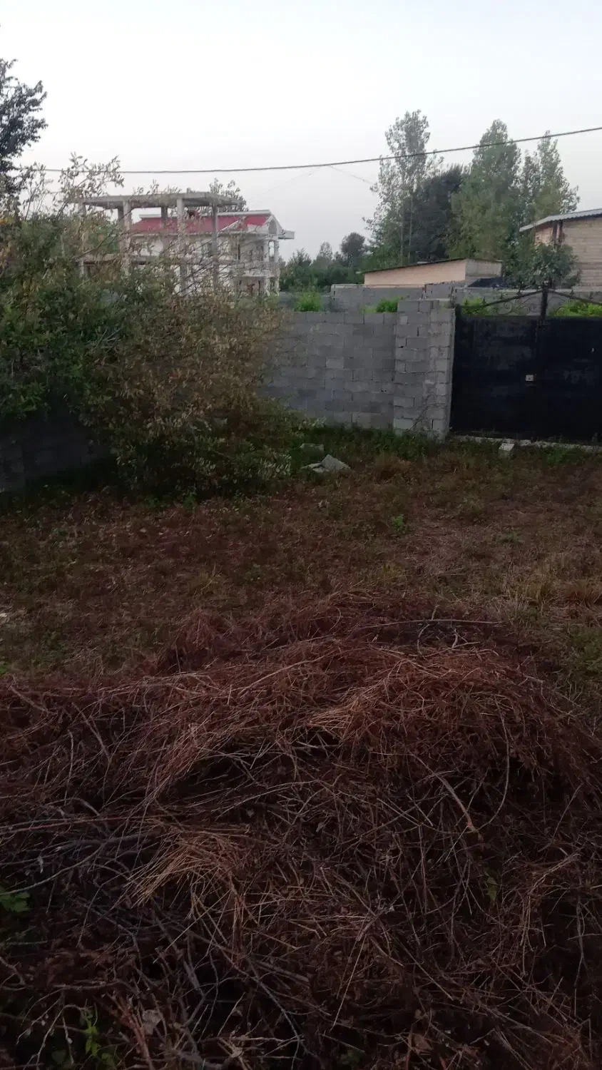 ۳۰۱متر با پروانه ساخت ۷۵متری شهری گورابزرمیخ|فروش زمین و ملک کلنگی|گوراب زرمیخ, |دیوار