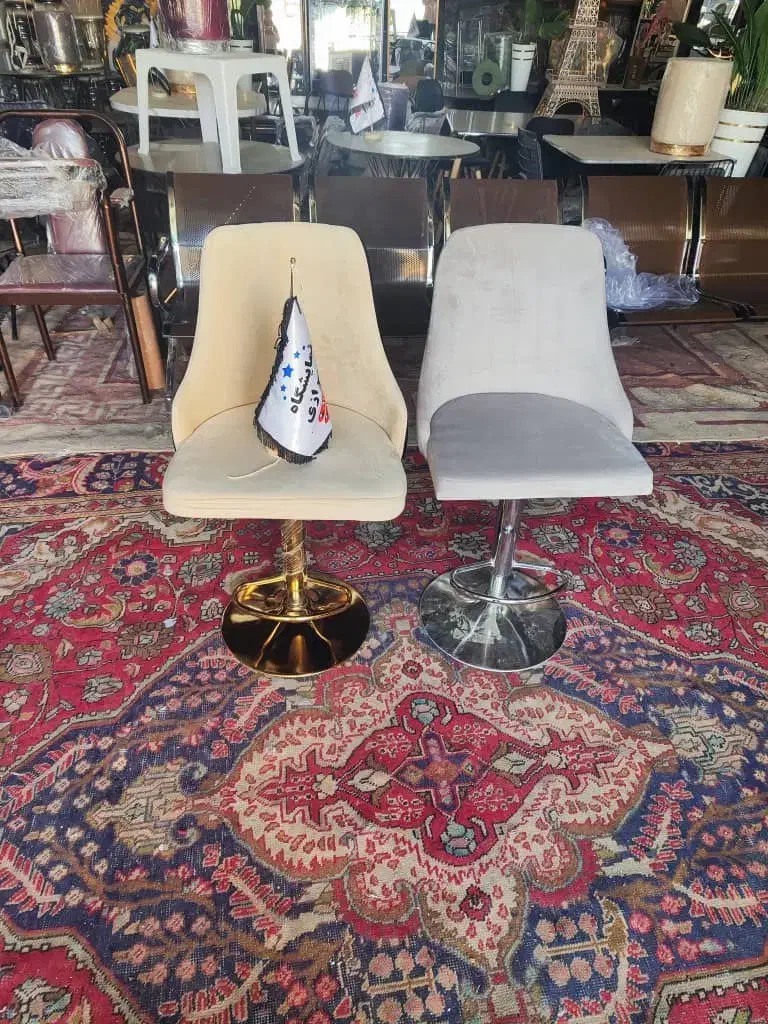 صندلی اپن جک دار مدل کارما پایه طلایی و سیلور|صندلی و نیمکت|شیراز, وزیرآباد|دیوار