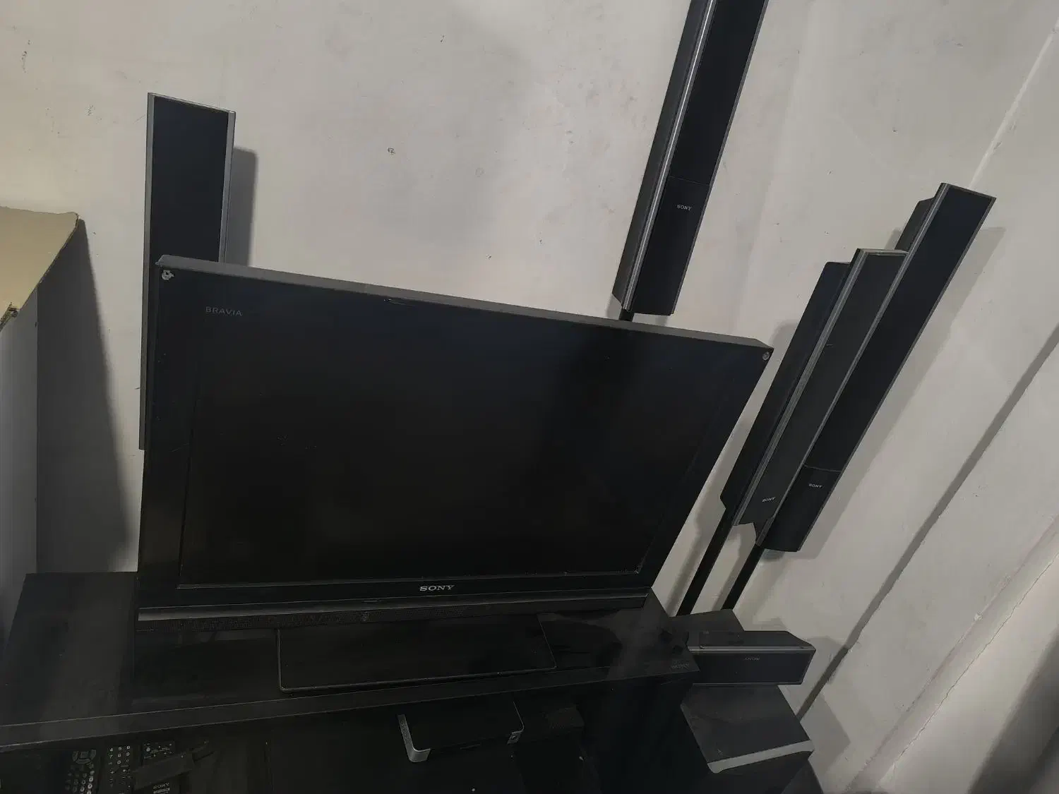 تلویزیون ۳۸  سونی  با سینما خانواده|تلویزیون و پروژکتور|تهران, شمیران‌نو|دیوار