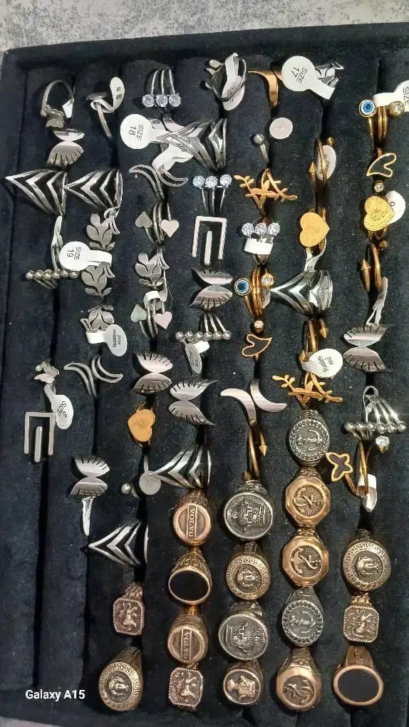 انگشتر رنگ ثابت به قیمت فاکتور|بدلیجات|کرمان, |دیوار