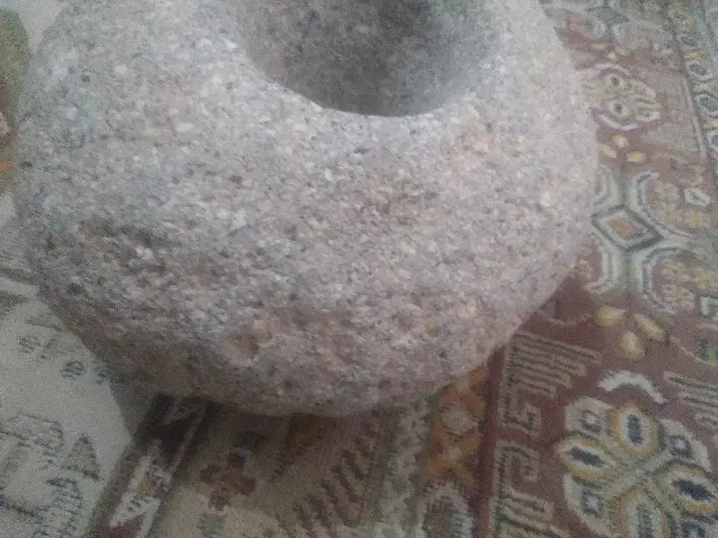 هاون سنگی قدیمی|کلکسیون اشیاء عتیقه|رفسنجان, |دیوار