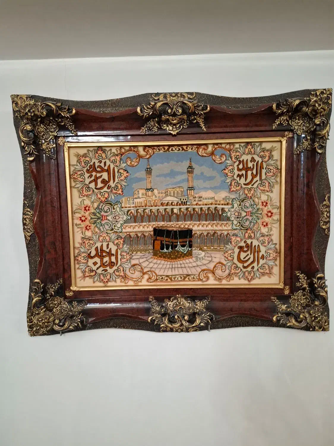 تابلو فرش کعبه دستبافت|تابلو فرش|تبریز, |دیوار