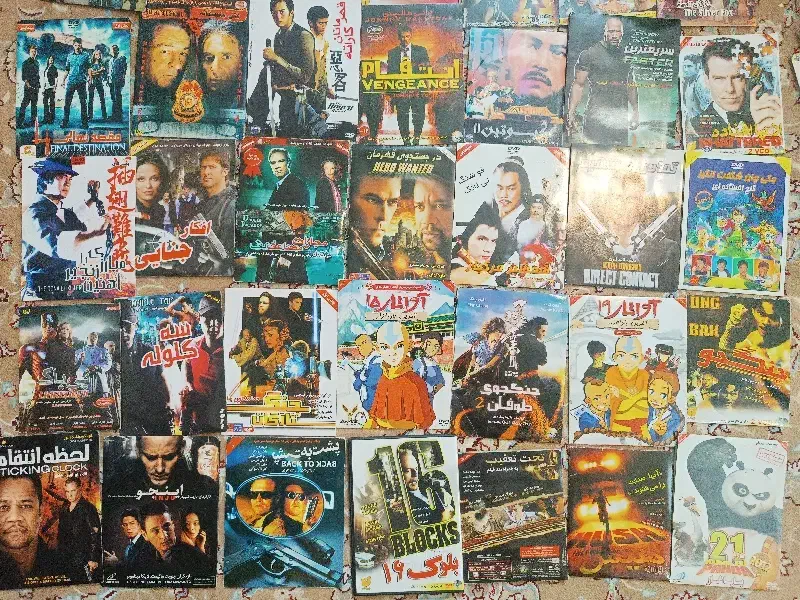 سی دی و دی وی دی مفیلم|فیلم و موسیقی|قم, پردیسان|دیوار