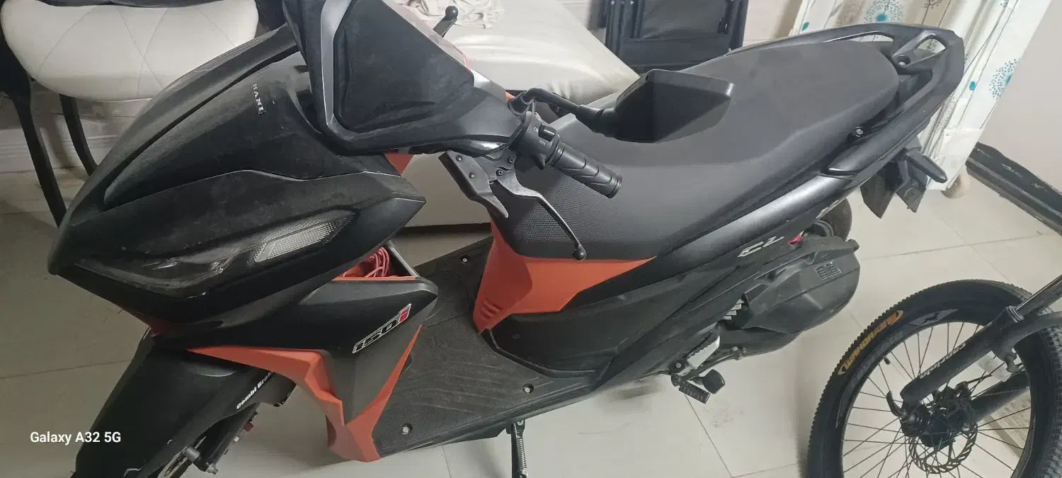 موتور کلیک ۱۵۰ هانی در حد نو|موتورسیکلت|رفسنجان, |دیوار