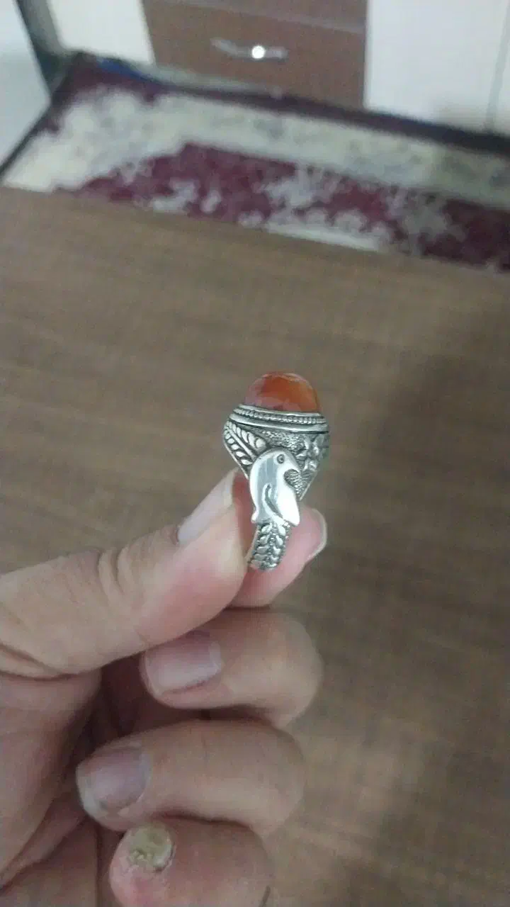 انگشترمرغی نگین پرتغالی۲ث۱|جواهرات|نسیم‌شهر, |دیوار