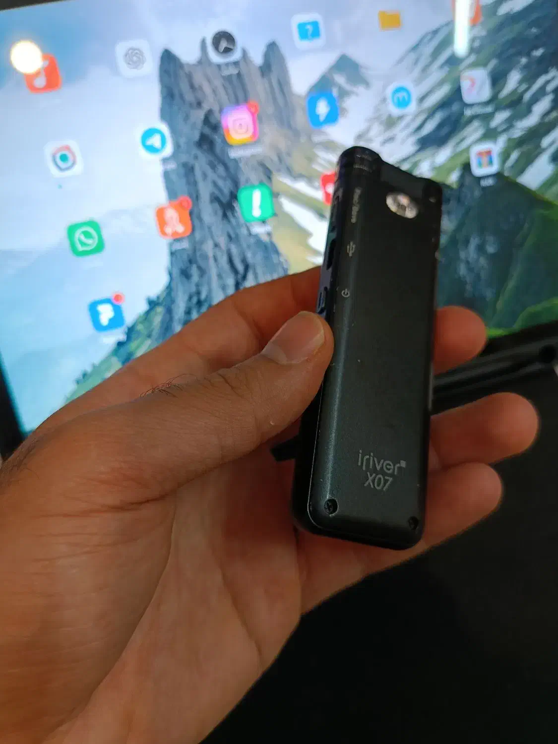 ریکورد ضبط صدا آیریور X07|پخشکننده همراه|تهران, کیانشهر|دیوار