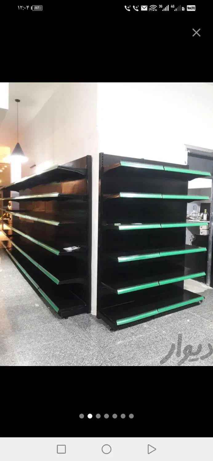 قفسه با پایداری و مقاومت بالا/مشبک سوپری|فروشگاه و مغازه|فشم, |دیوار