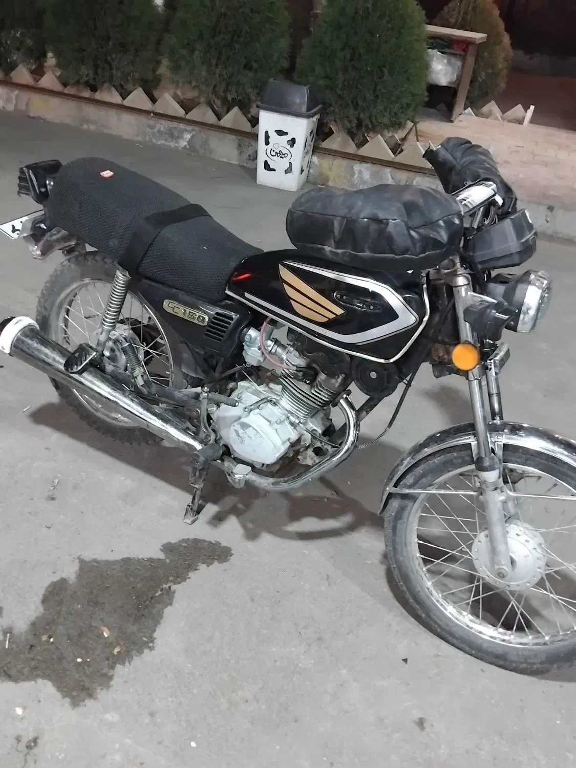 هندا 125|موتورسیکلت|بوئین زهرا, |دیوار