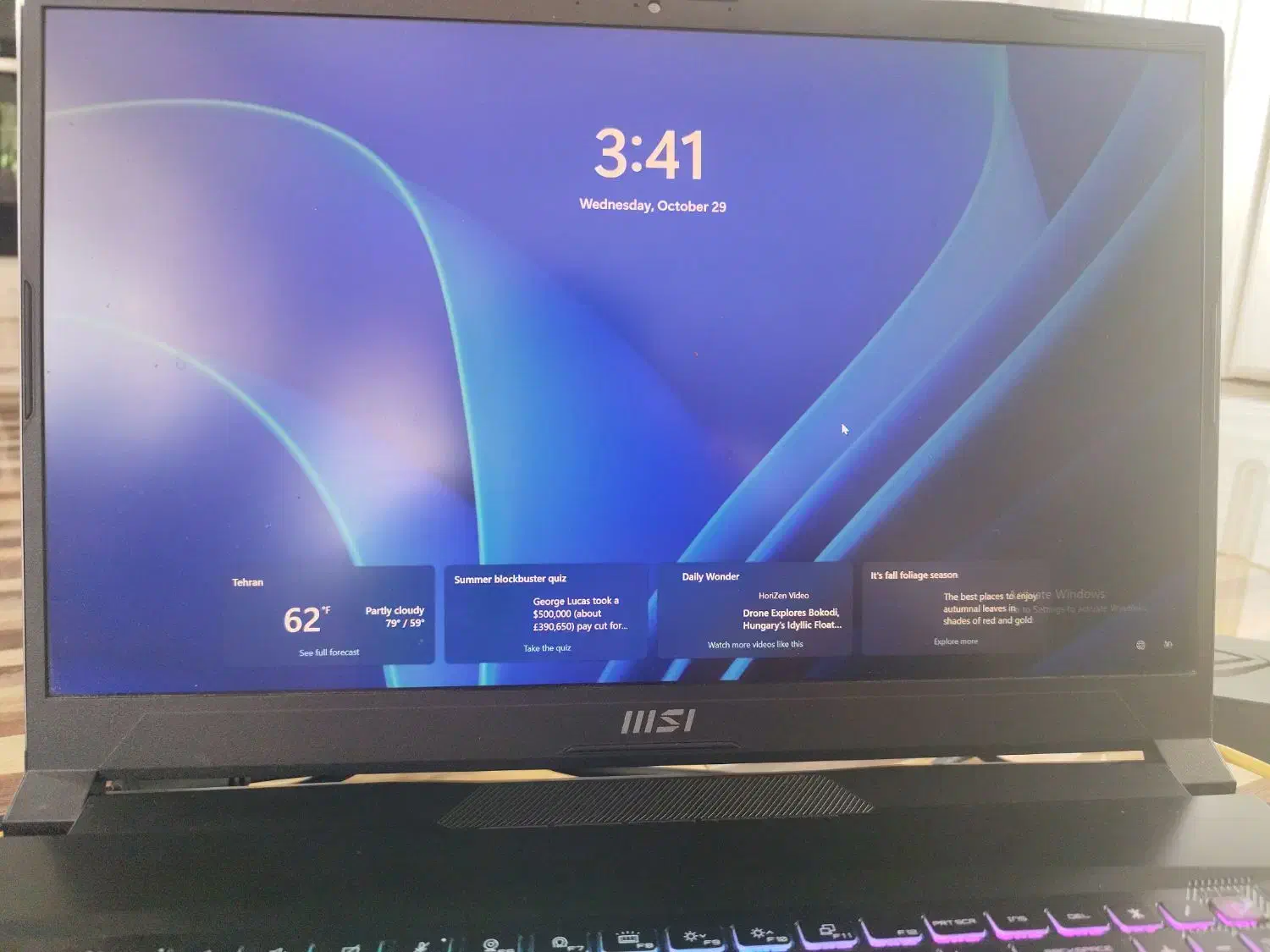 لپ تاپ گیمینگ msi 4060|رایانه همراه|کرمانشاه, |دیوار