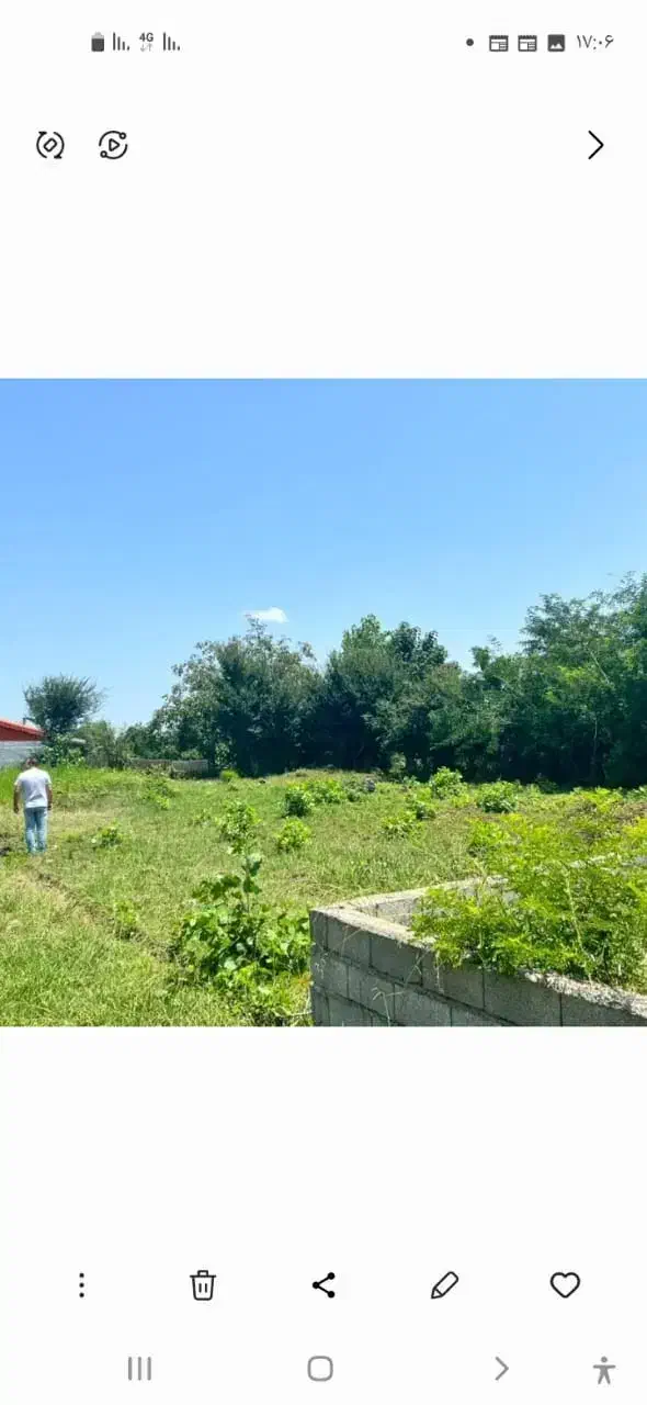 ۲۱۸متر زمین مسکونی باسند|فروش زمین و ملک کلنگی|رضوانشهر, |دیوار