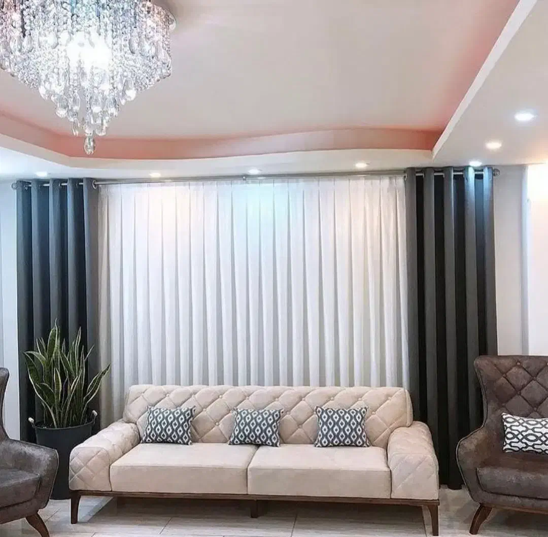 پرده شهر صدرا بلوار حافظ|پرده، رانر، رومیزی|صدرا-فارس, فاز ۱|دیوار