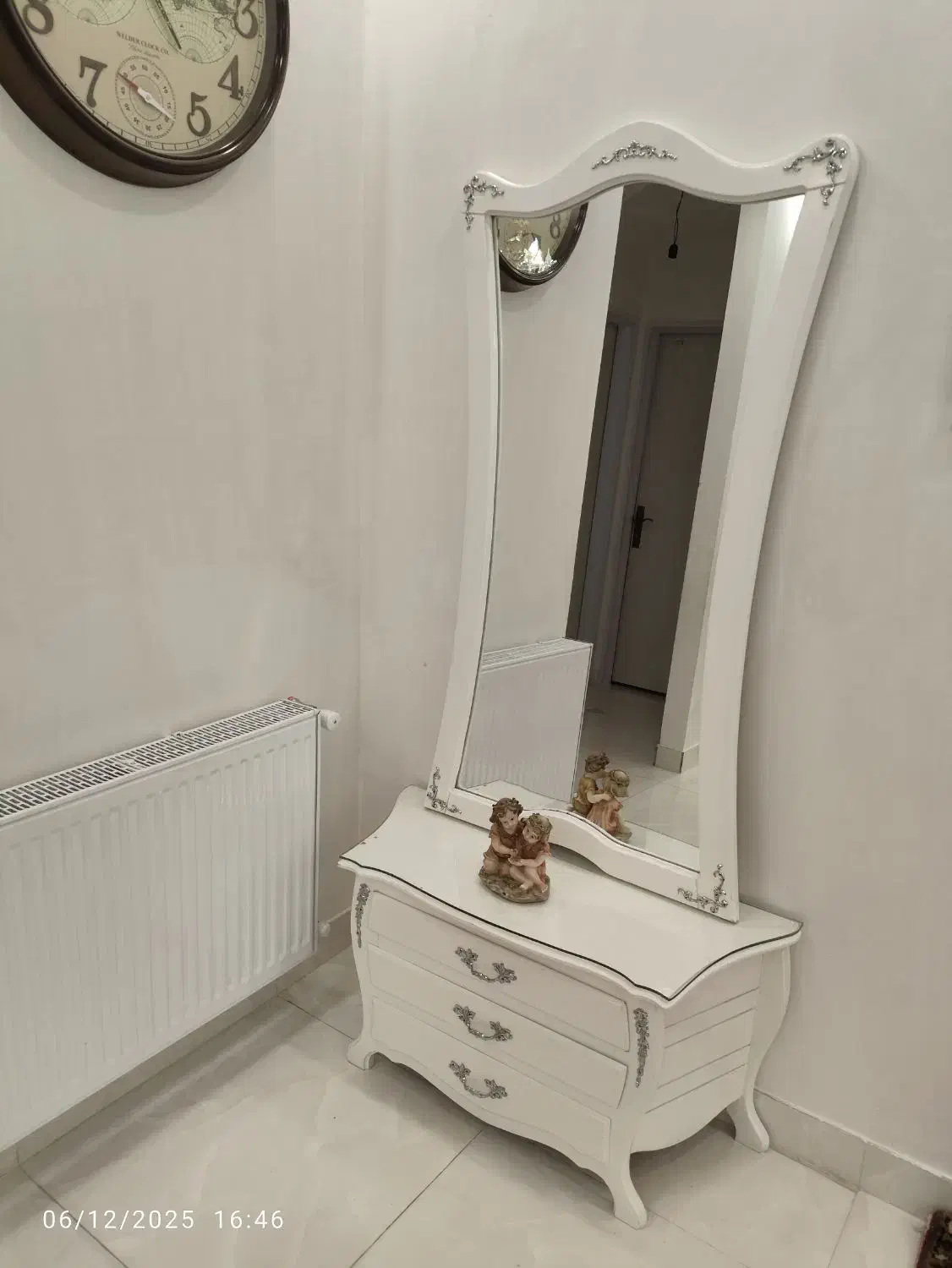 آینه قدی با میز سه کشویی|آینه|سهند, |دیوار