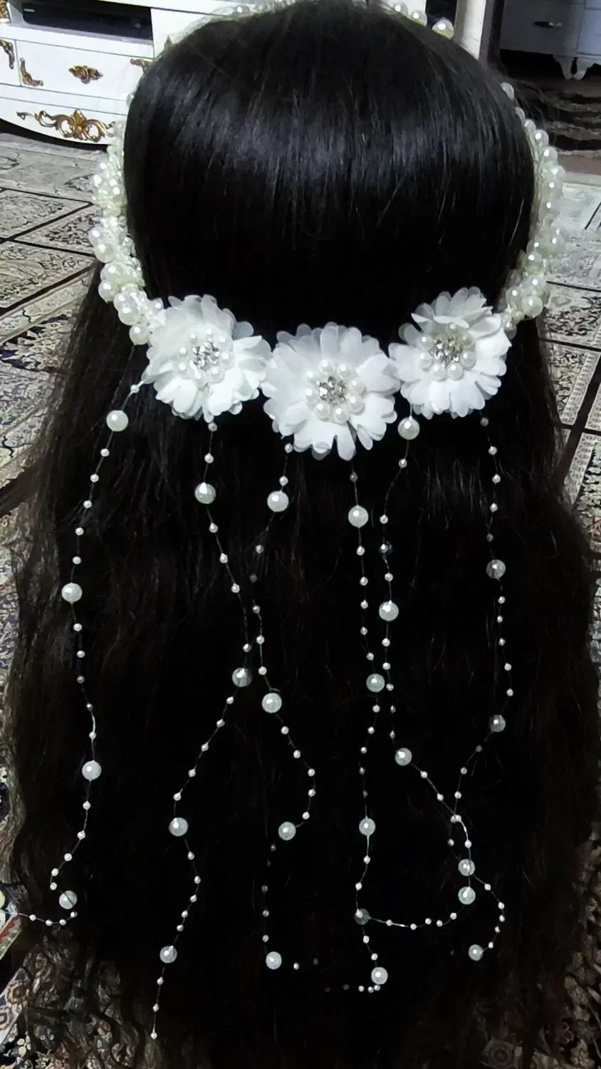 اکسسوری ،تاج مو، مرواریدی|زیورآلات و اکسسوری|قم, چهار امامزاده|دیوار