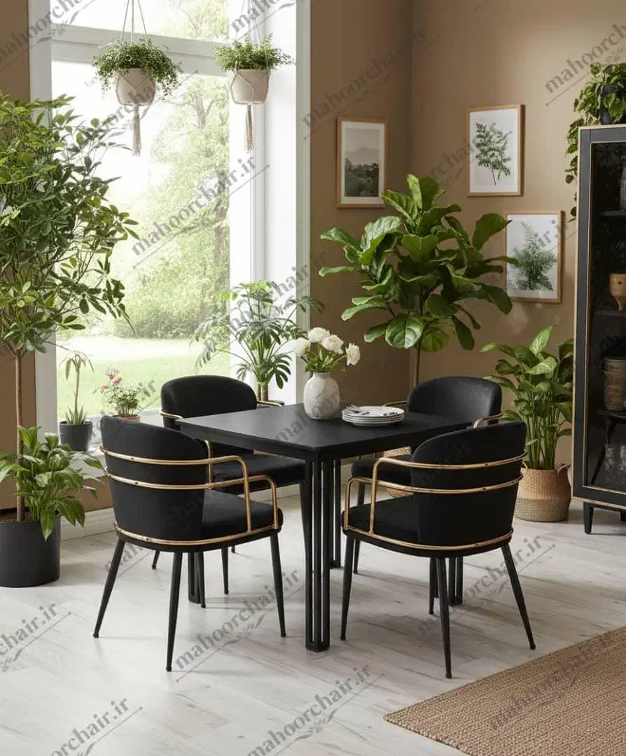 صندلی فلانتر فلزی رستوران وفستفودی|میز و صندلی غذاخوری|بندر ماهشهر, |دیوار