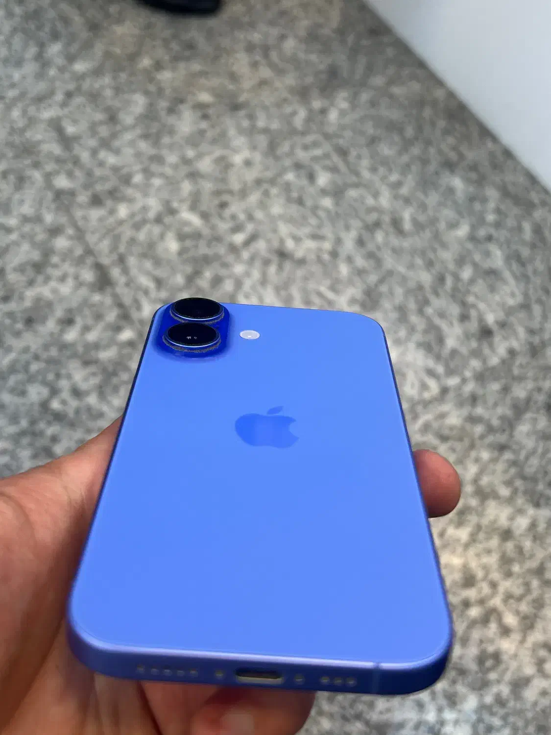 ایفون ۱۶ نرمال ابی درحد صفر باتری ۱۰۰|موبایل|تهران, گیشا|دیوار