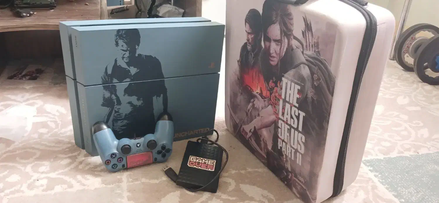 ps4 کپی خور لیمیتد ادیشن انچارتد|کنسول، بازی ویدئویی و آنلاین|تهران, شهرک محلاتی|دیوار