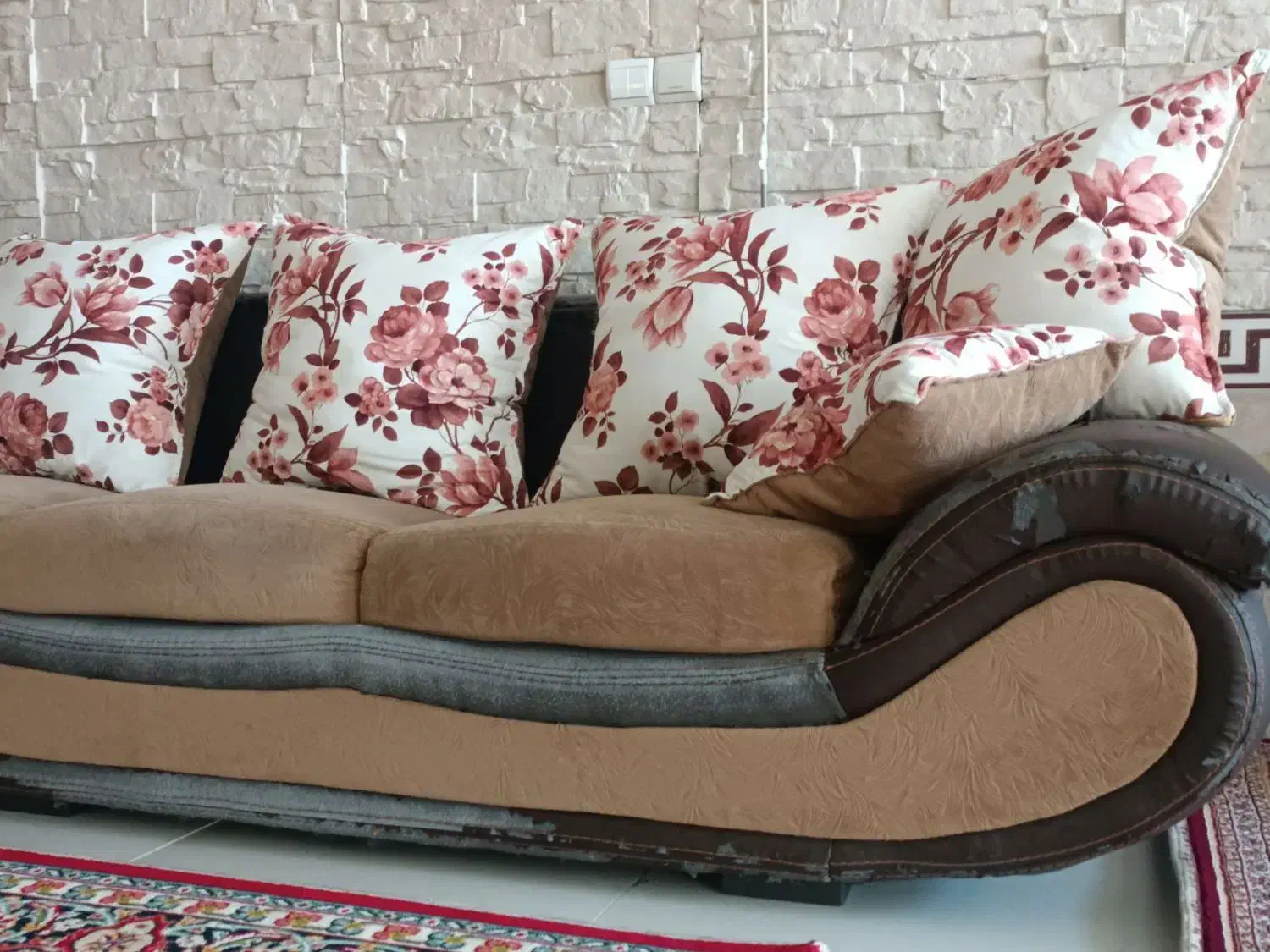 مبل هفت نفره خیلی جنس بادوام هست|مبلمان خانگی و میز عسلی|مراغه, |دیوار