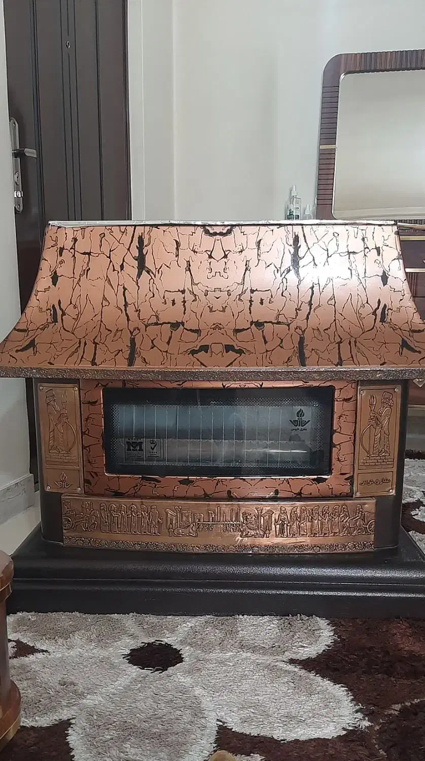 بخاری گازی شومینه شارق طوس|بخاری، هیتر، شومینه|شهریار, یوسف آباد صیرفی|دیوار