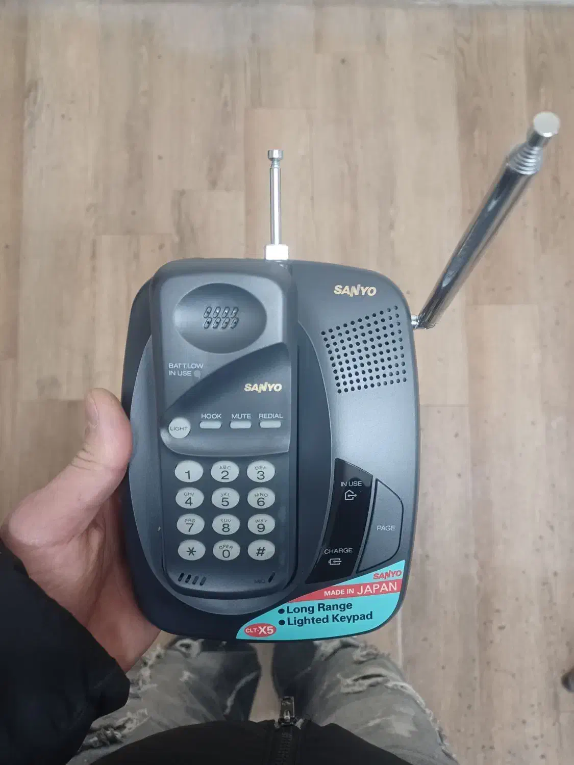 تلفن بیسیم سانیو ژاپن sanyo|تلفن رومیزی|تهران, جمهوری|دیوار