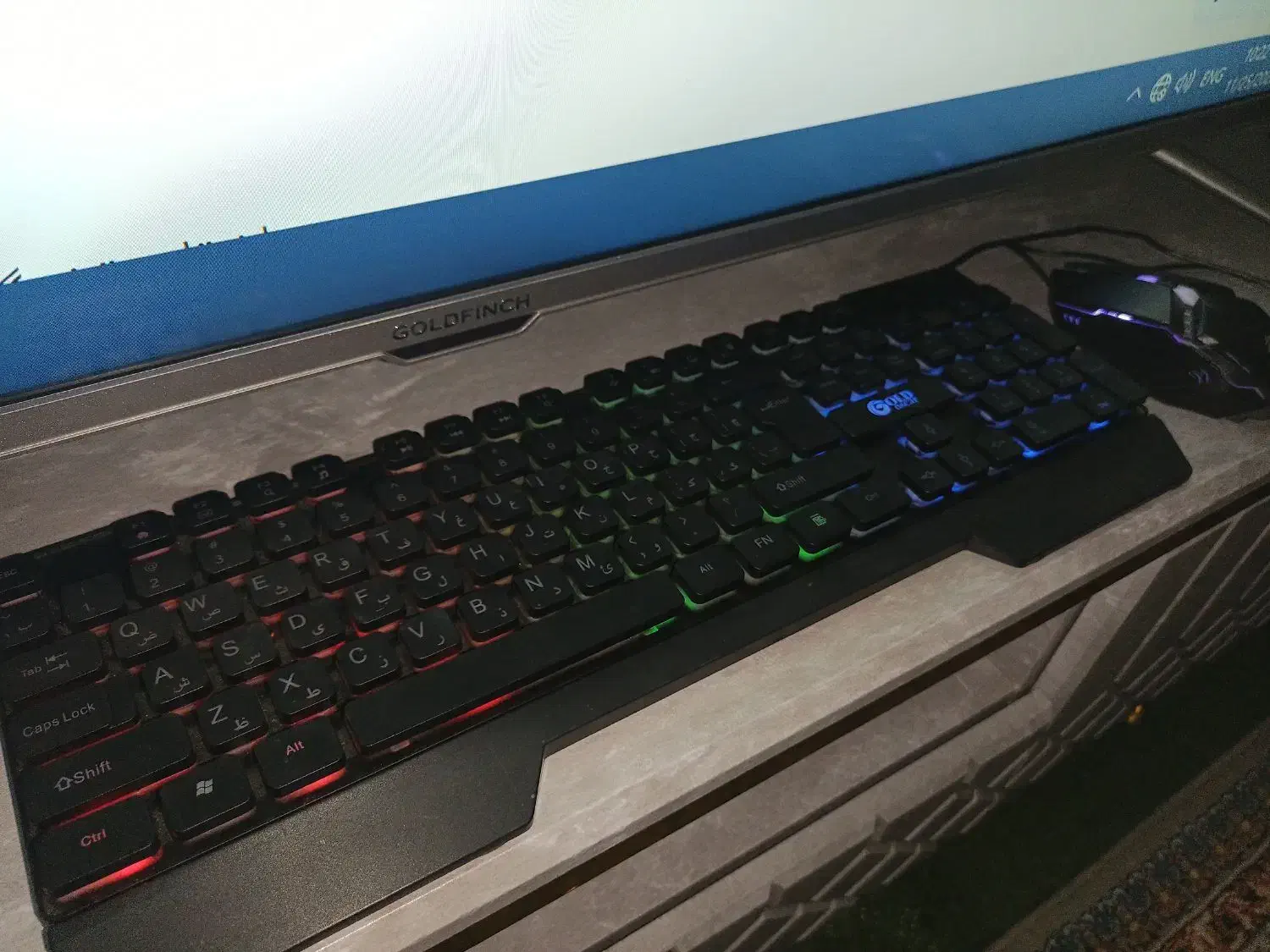 موس و کیبورد rgb|قطعات و لوازم جانبی رایانه|خمینی‌شهر, |دیوار