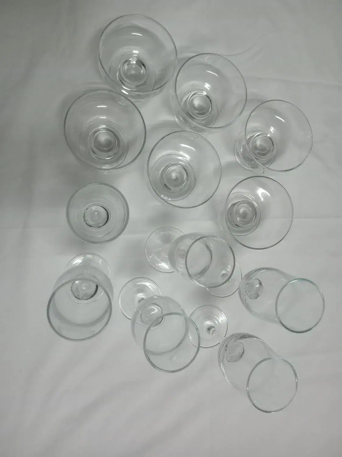 ۶عددجام عسل  ۶عددبستنی خوری کریستال|ظروف سرو و پذیرایی|رشت, پستک|دیوار