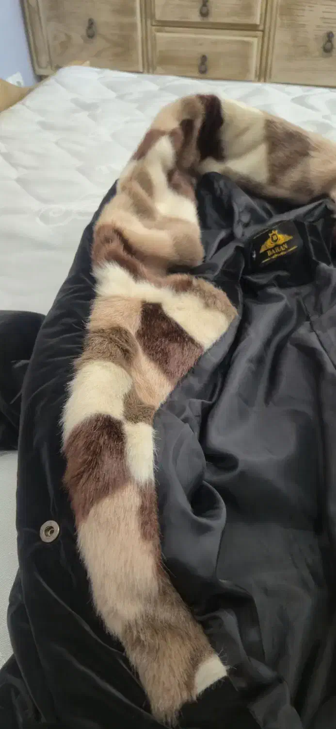 کاپشن خز دار شعمی|لباس|قرچک, باقرآباد|دیوار