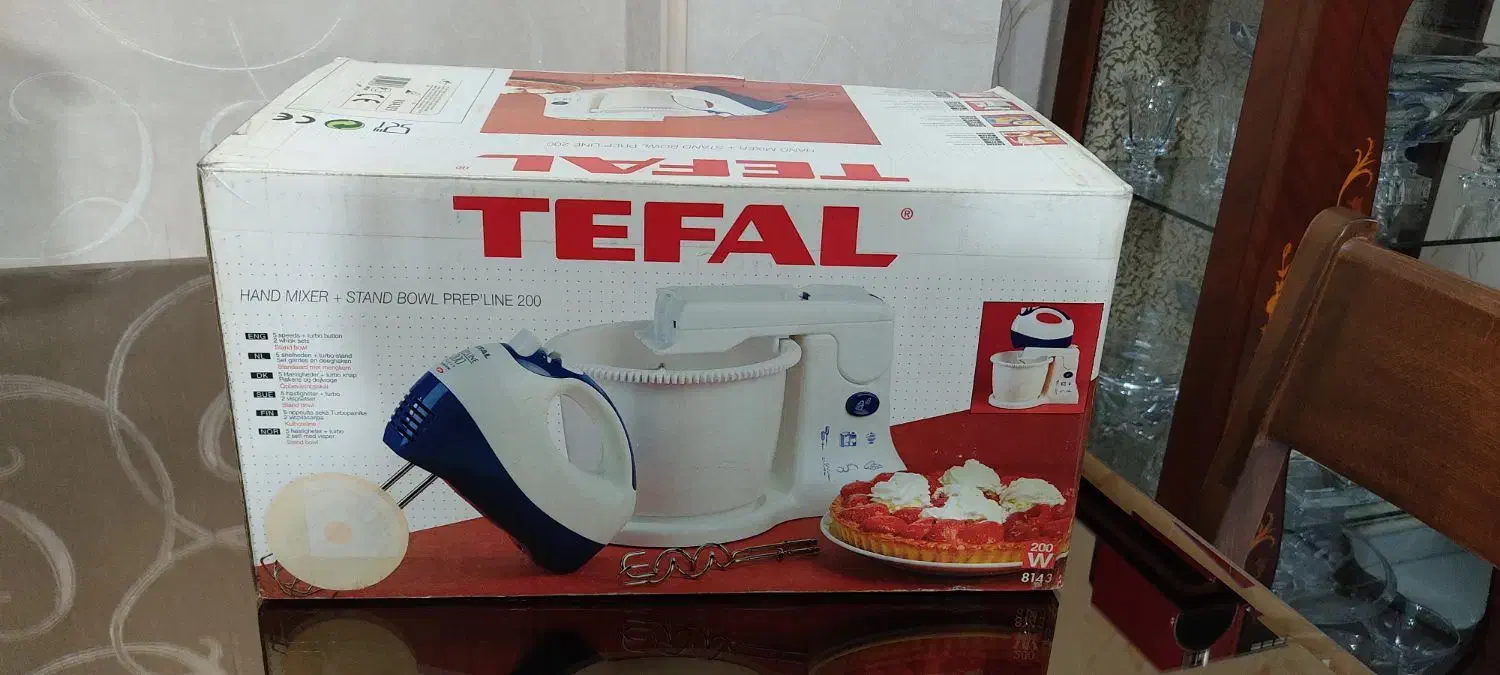 همزن برقی کاسه دار تفال اصل فرانسه آکبند|خردکن، آسیاب، غذاساز|تهران, سازمان برنامه جنوبی|دیوار